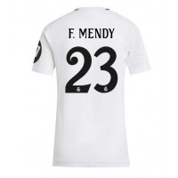 Dres Real Madrid Ferland Mendy #23 Domáci pre Ženy 2024-25 Krátky Rukáv